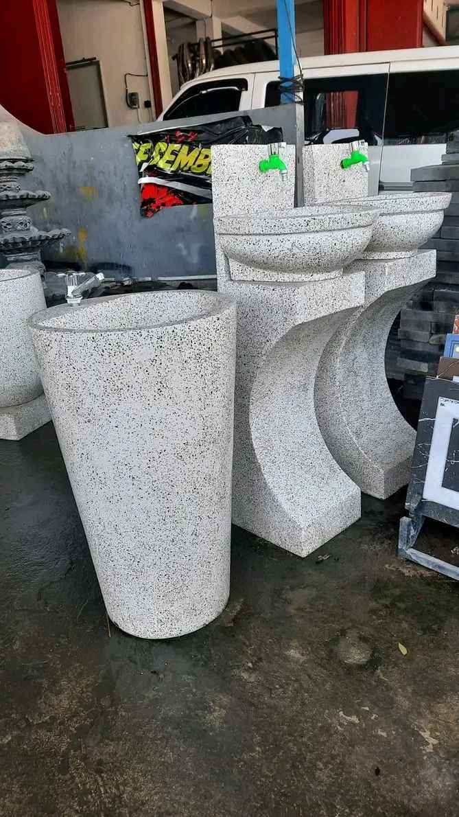 Bak Kamar Mandi Teraso Marmer